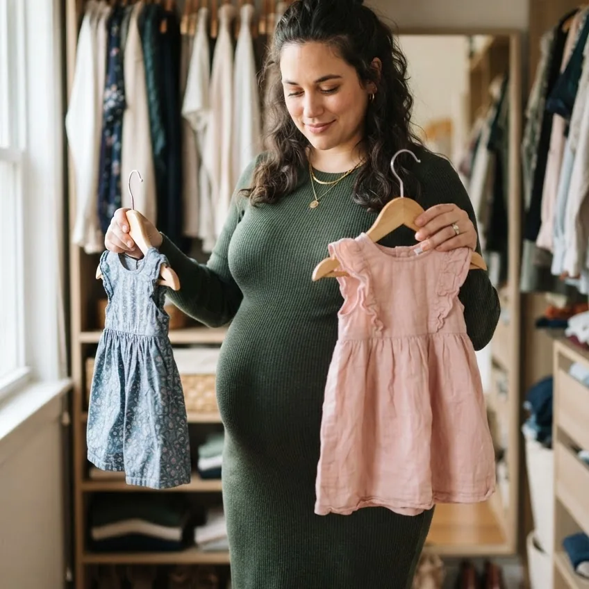 How to Choose a Plus Size Gender Reveal Outfit (Start Here)