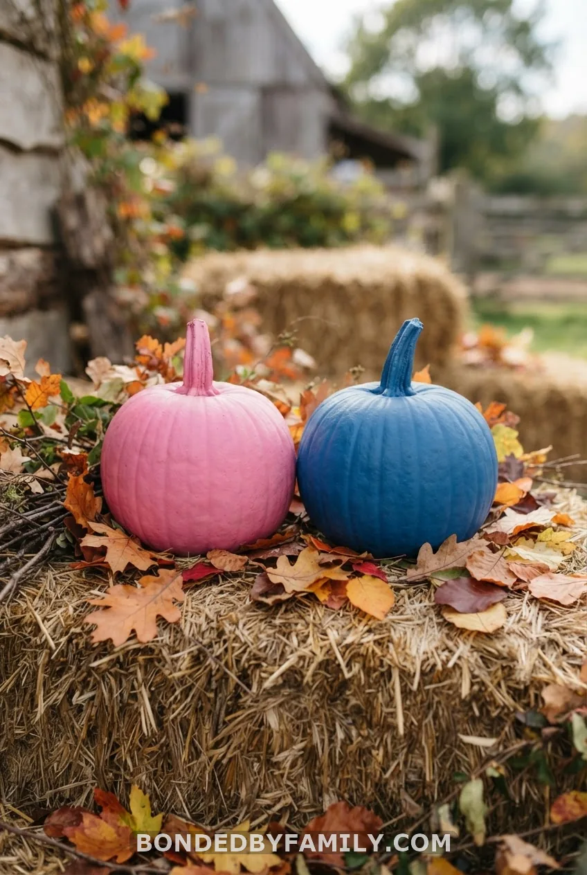 Pink Pumpkin, Blue Pumpkin: The Gender Reveal Twist