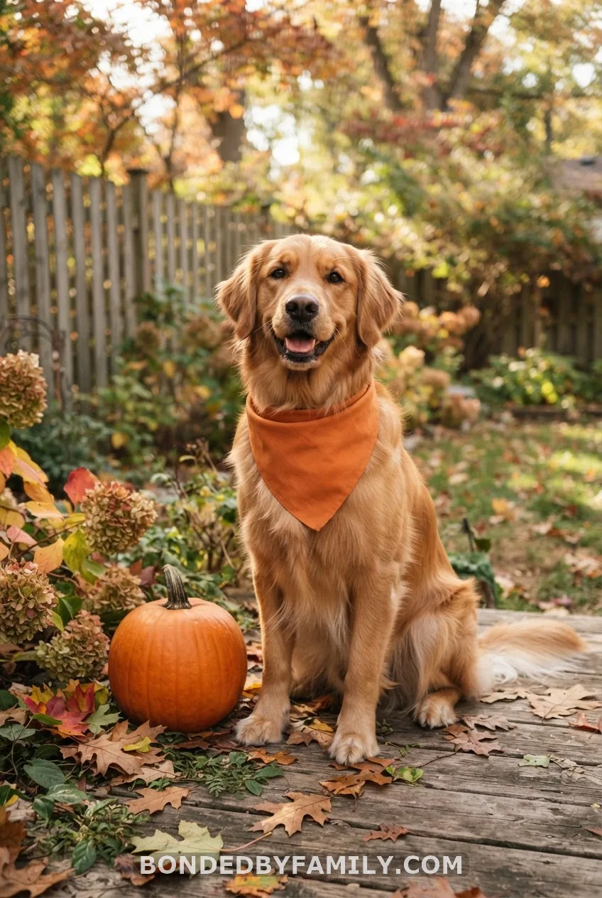 Dog "Big Brother" Pumpkin Bandana