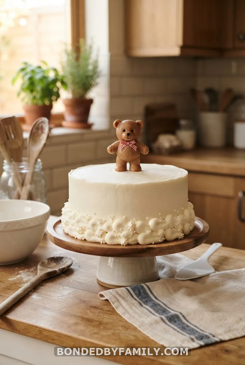 The Semi-Homemade Easy Teddy Bear Cake