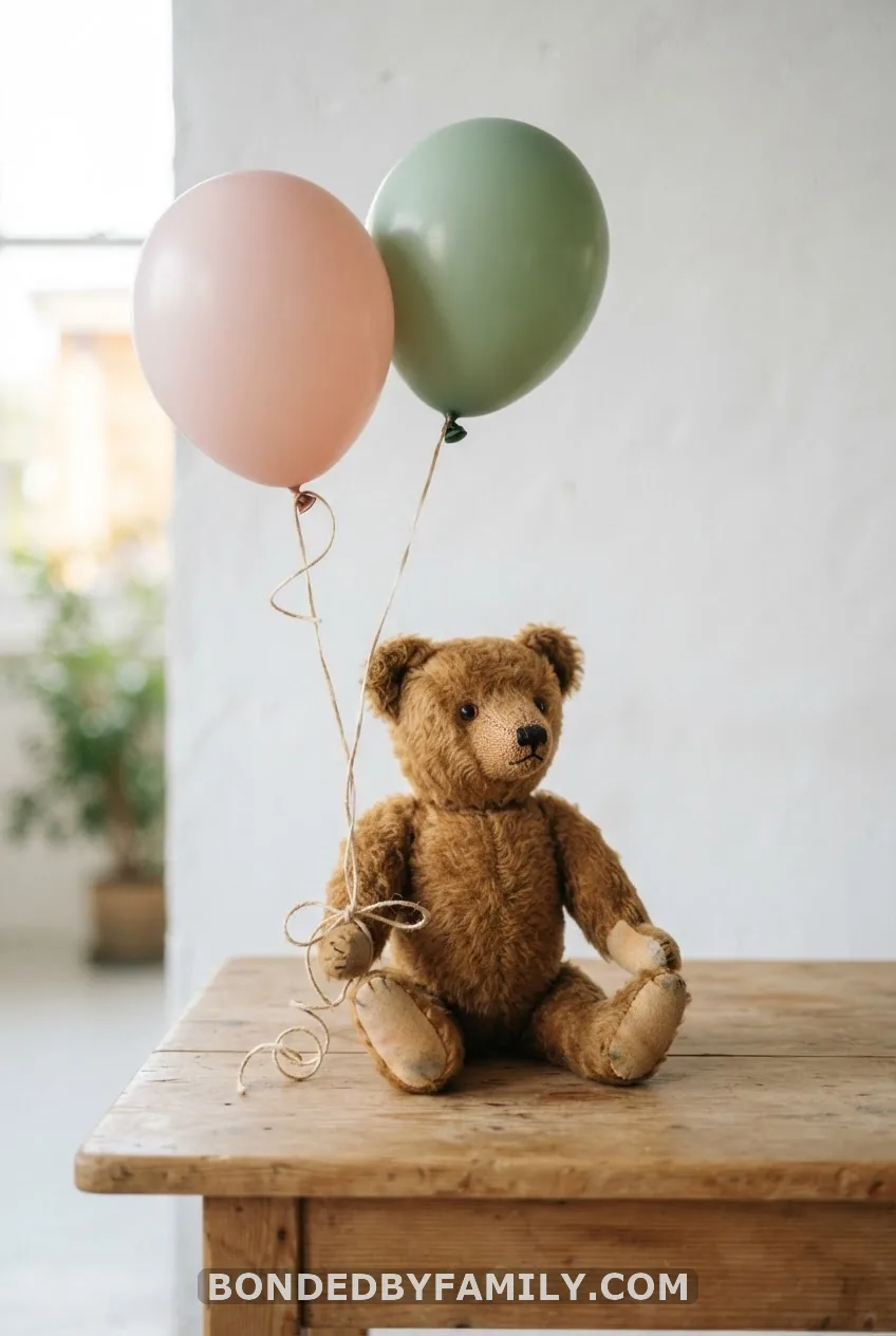Balloons Tied to Teddy's Arm (The 5-Minute Version)