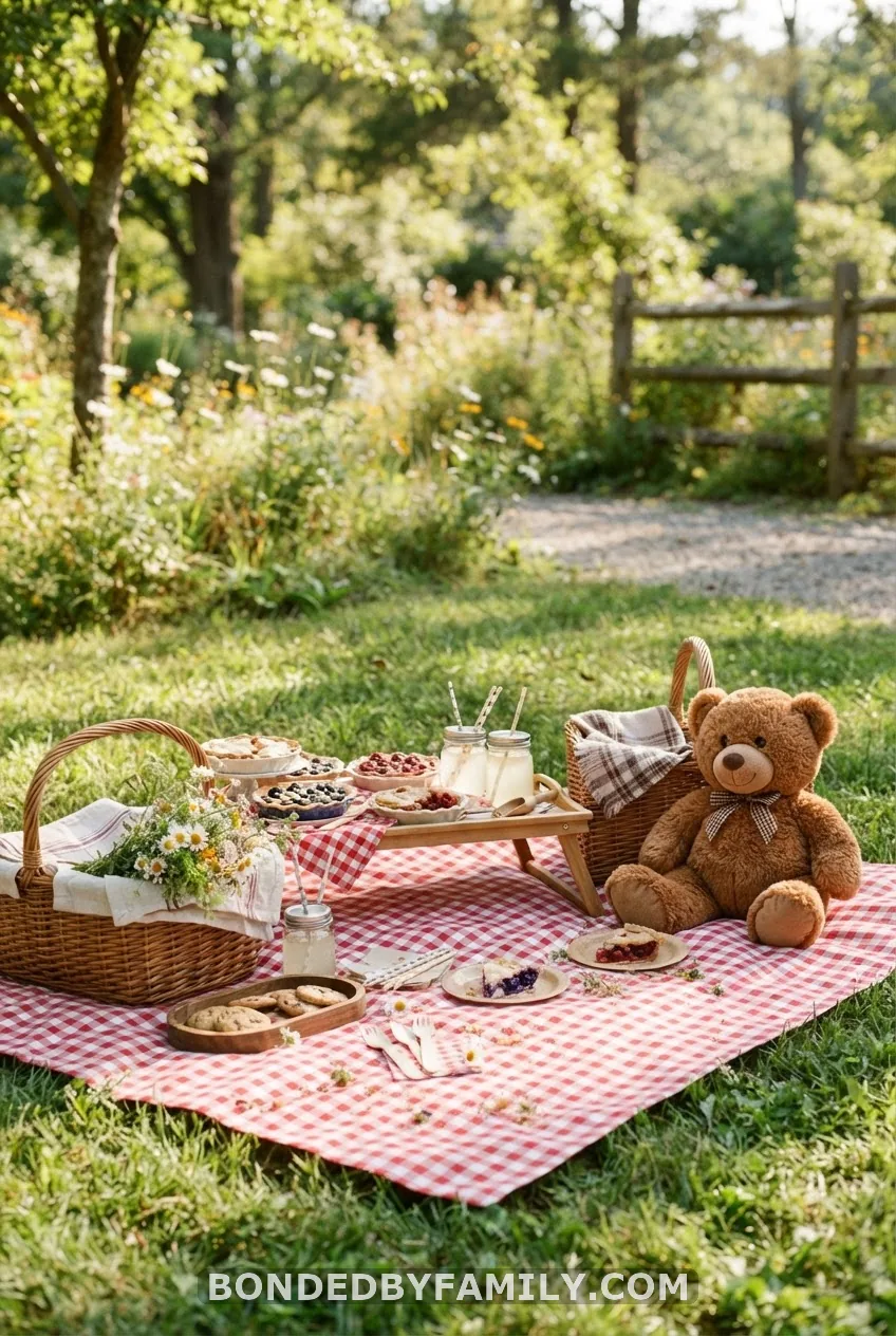 Teddy Bear Picnic Dessert Table