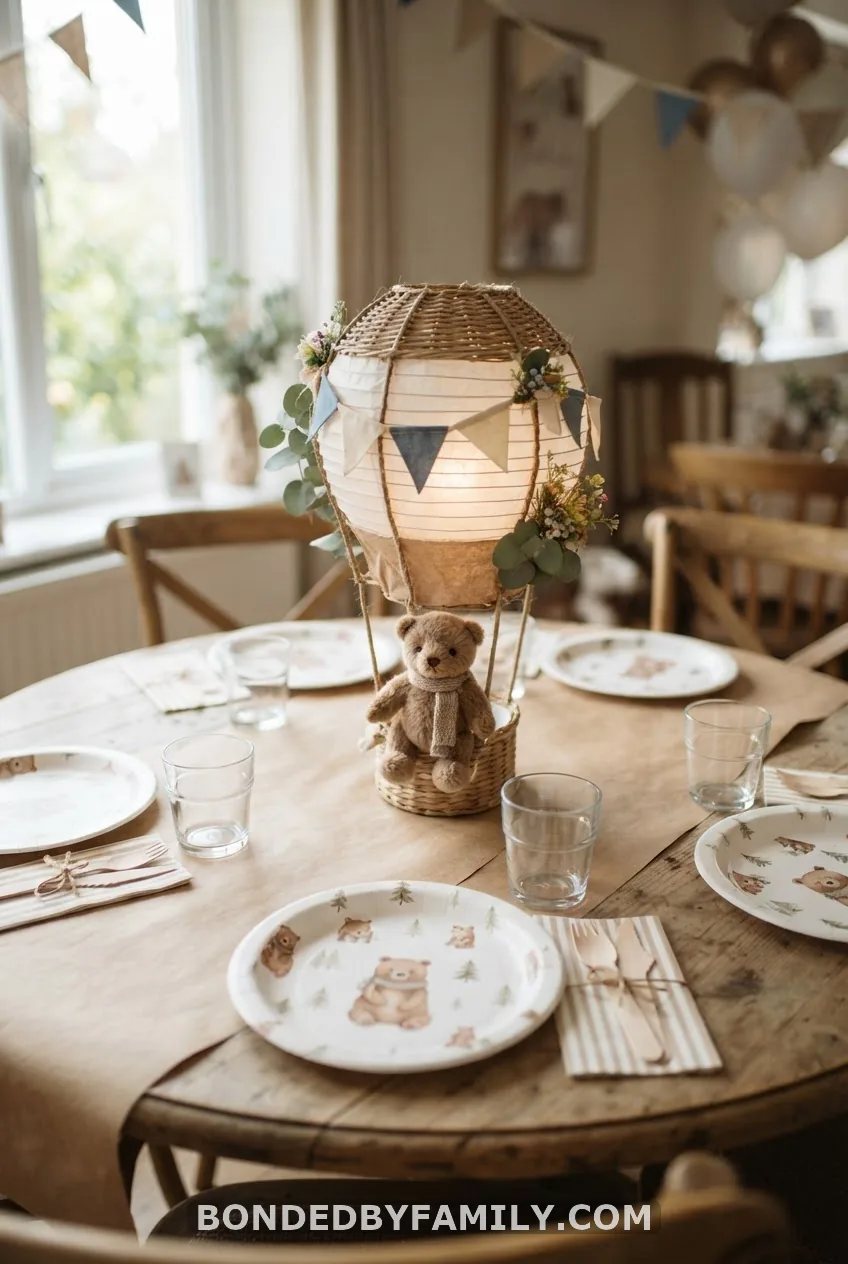 Style Centerpieces With Bears, Not Just Flowers