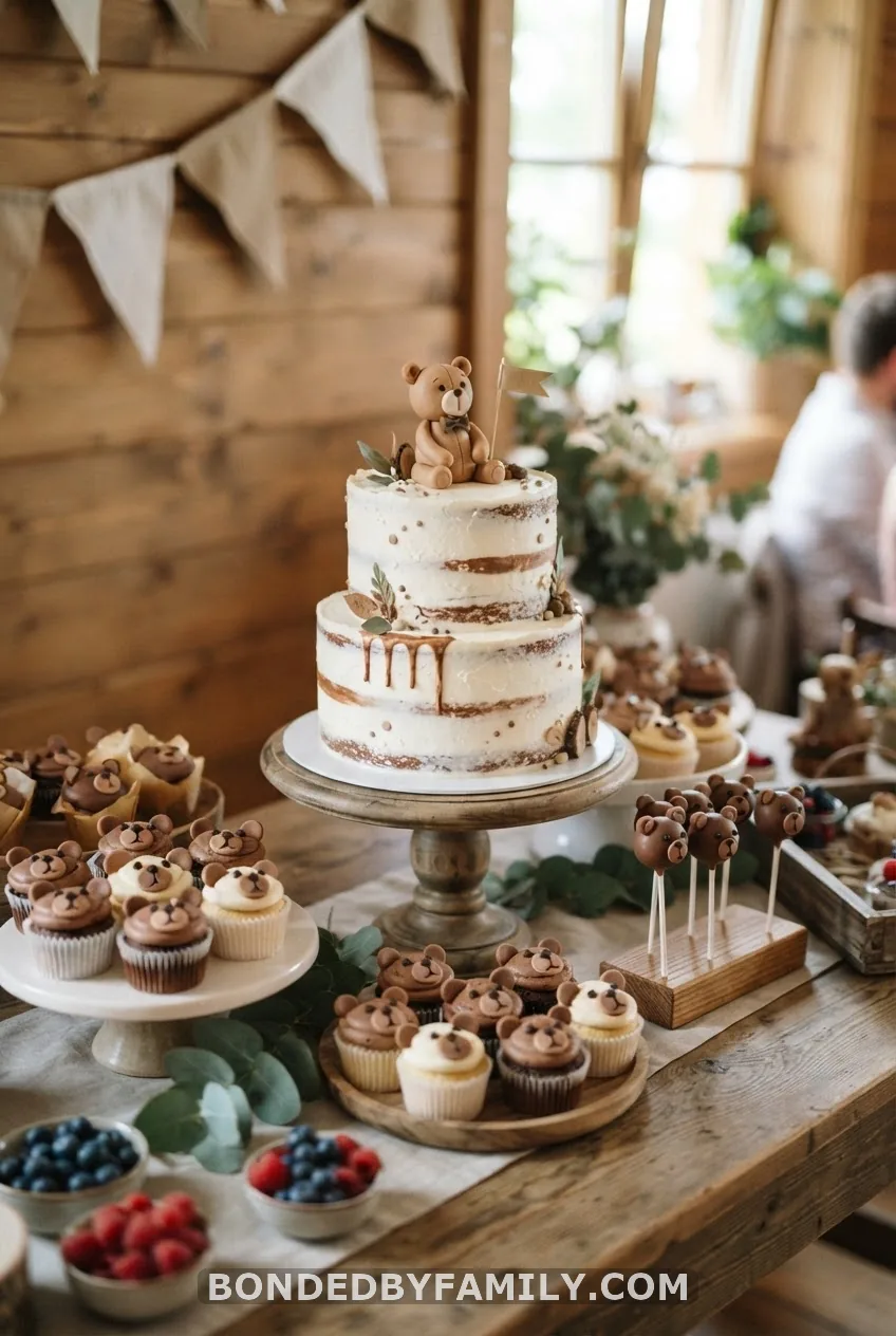 Bake (or Buy) a Bear-Shaped Dessert Table
