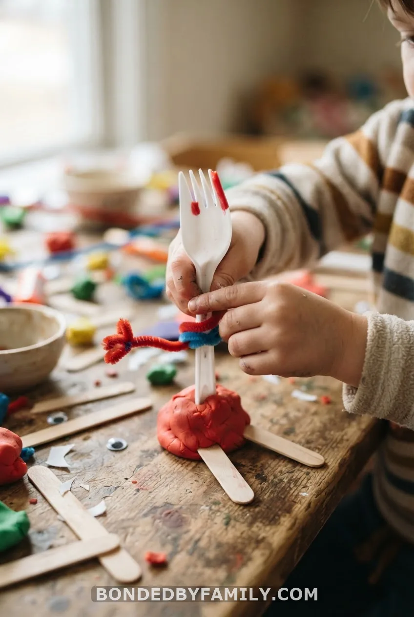 How to Make a Forky Spork Craft, Step by Step