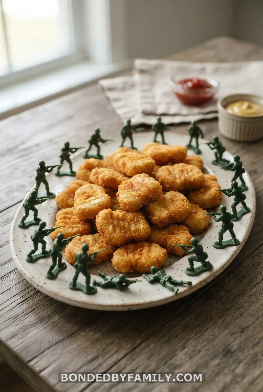 Rename Chicken Nuggets "Sarge's Army Rations"