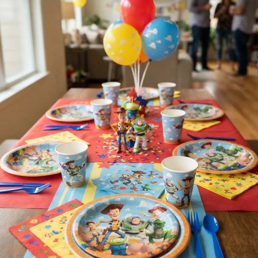 Start With a Licensed Party Pack, Then Add Two DIY Touches