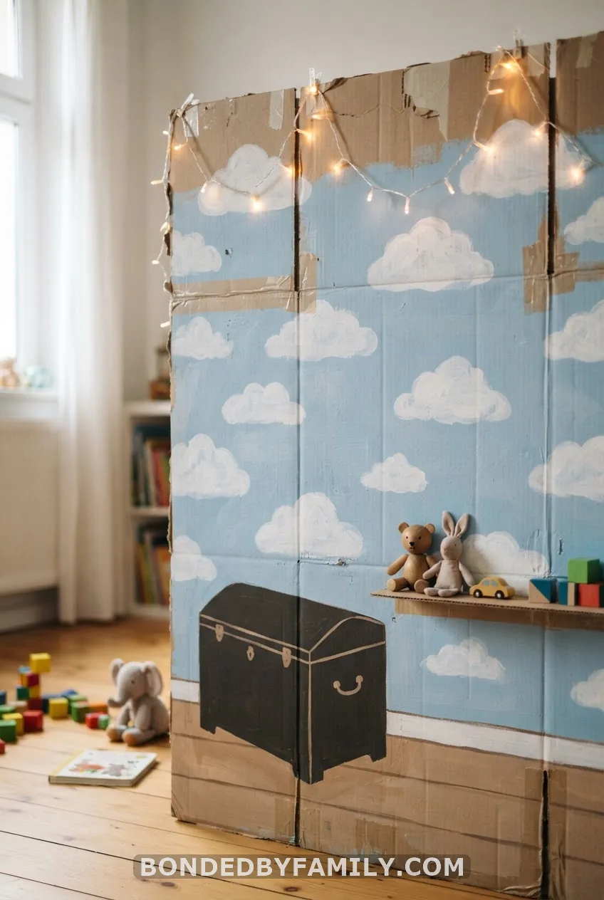 Build an Andy's Room Backdrop From Cardboard You Already Have