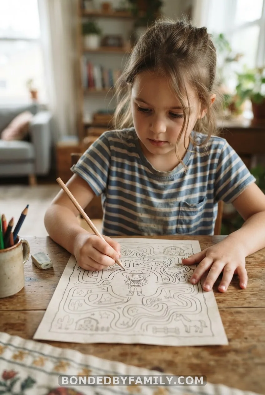 Jessie's A-Maze-ing Idea Printable Maze