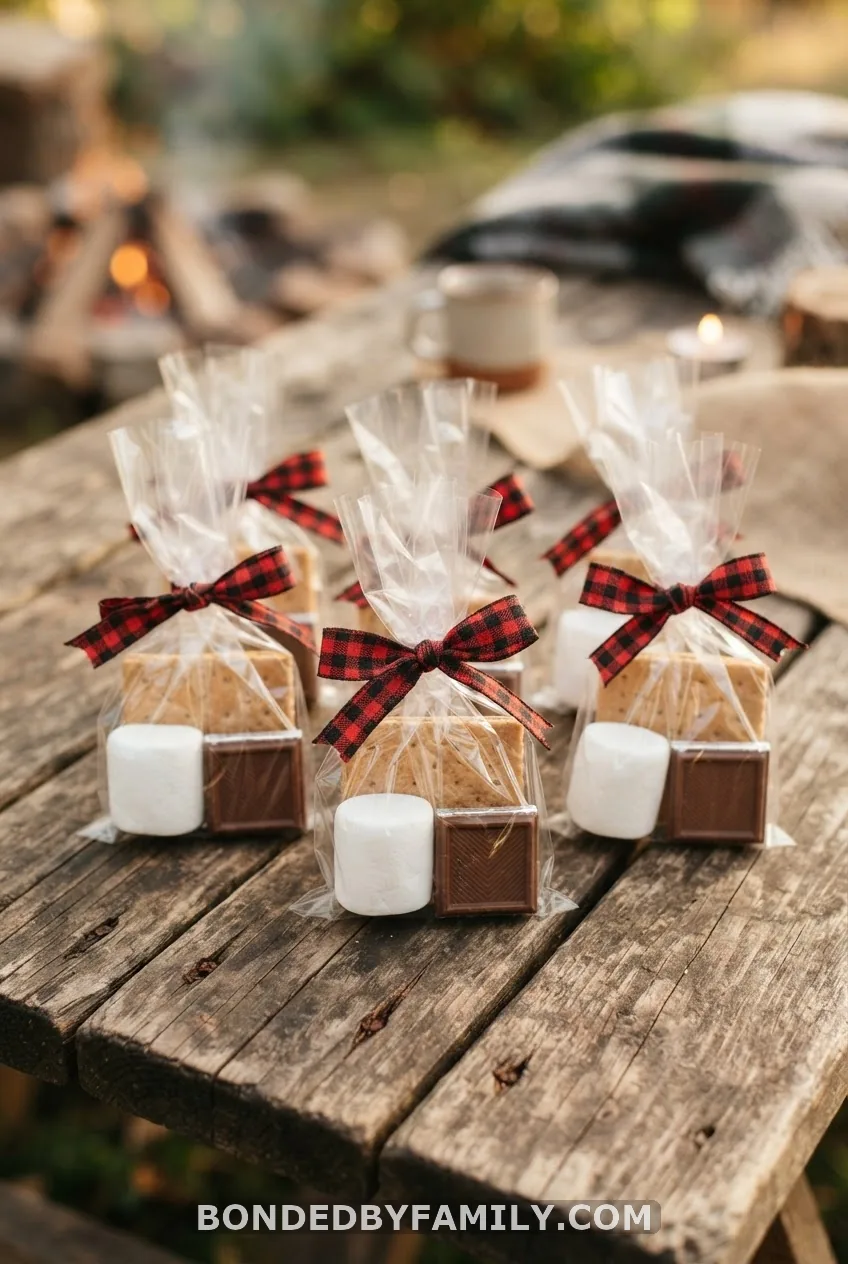 S'mores Kits for the "Baby It's Cold Outside" Theme