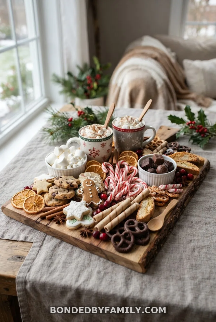 Hot Cocoa Charcuterie Board