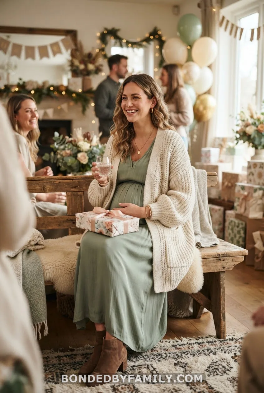 Maxi Dress + Chunky Cardigan + Suede Boots