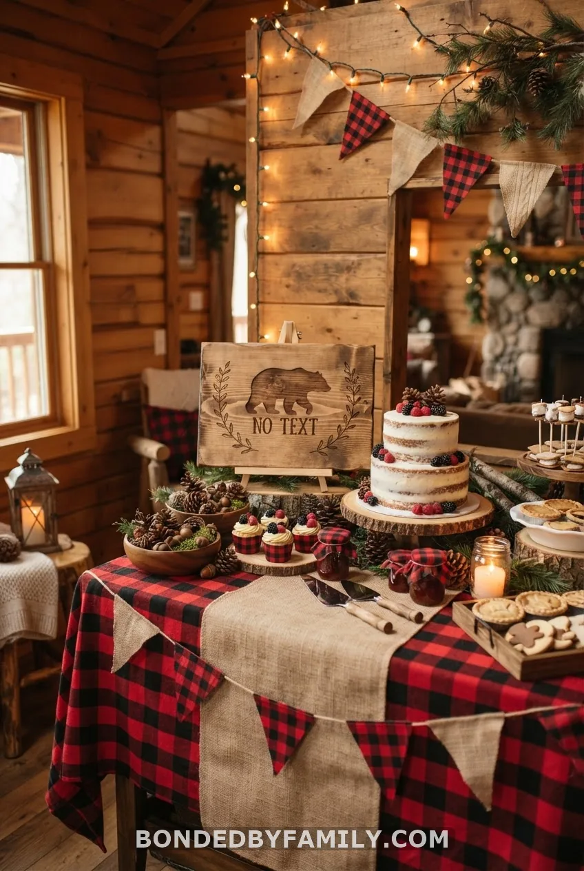 Go Rustic With Buffalo Plaid and "Baby It's Cold Outside"