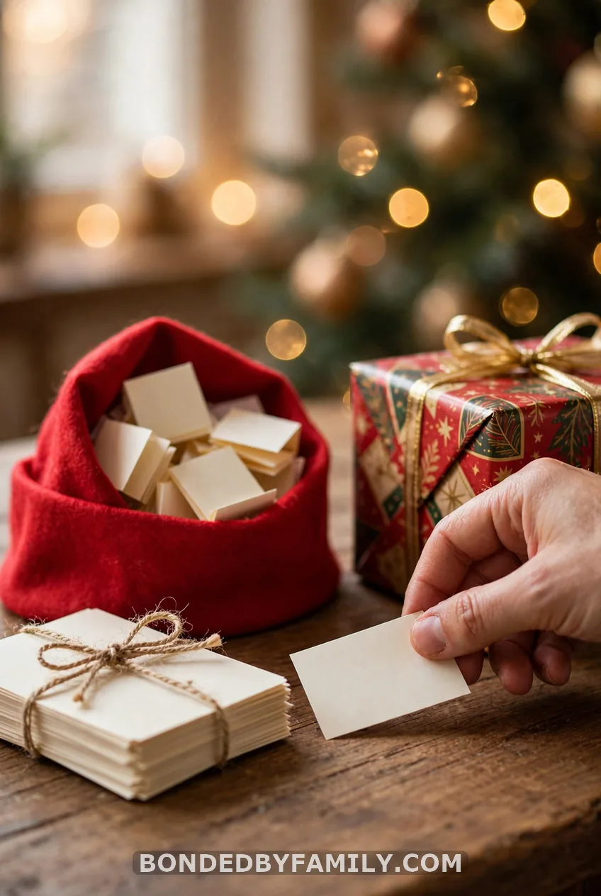 Secret Santa With Clue Cards