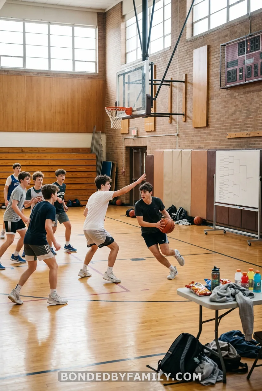 A Rented Gym Tournament Night
