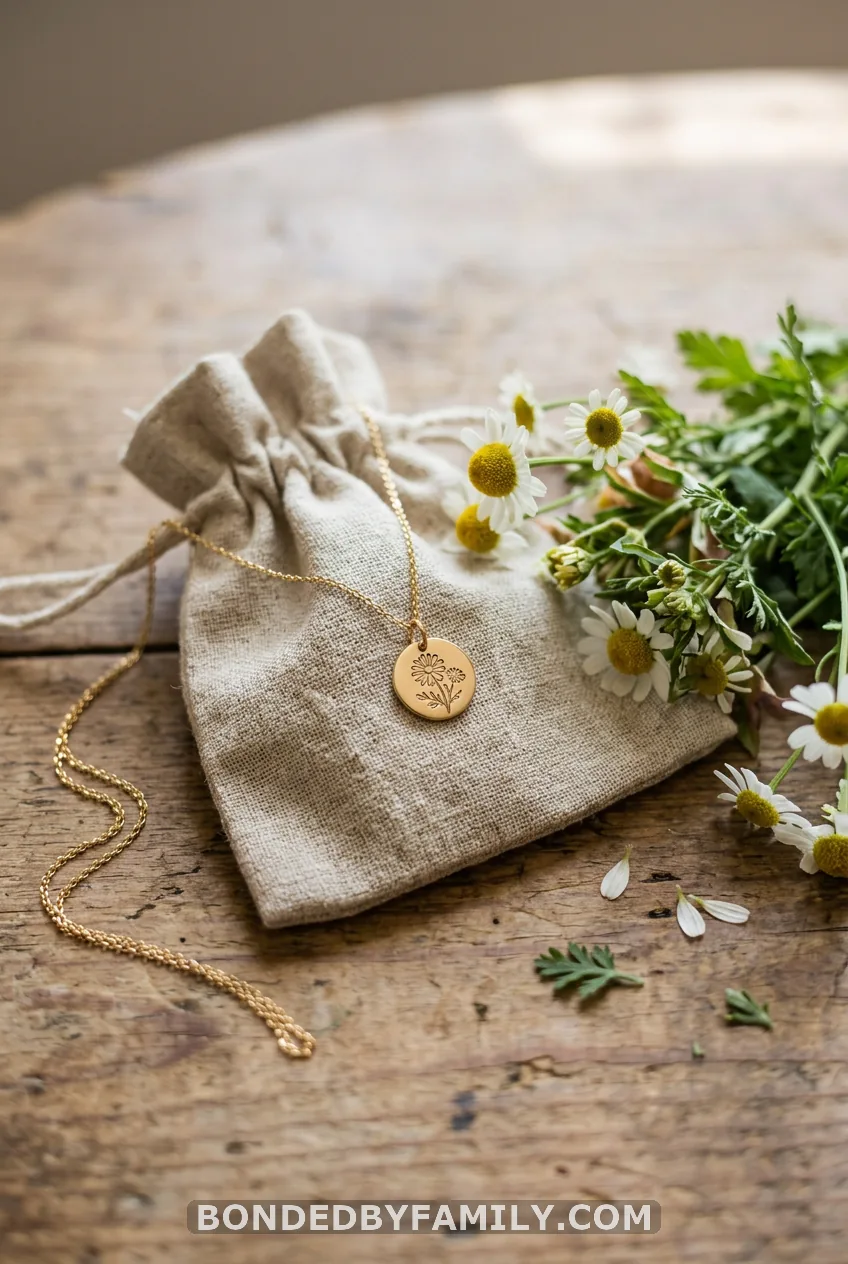 Birth Flower Necklace