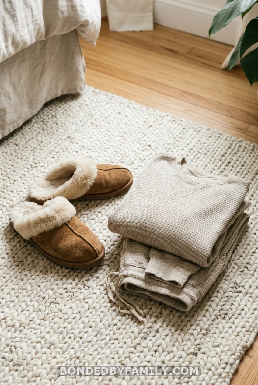 Slippers and a Lounge Set