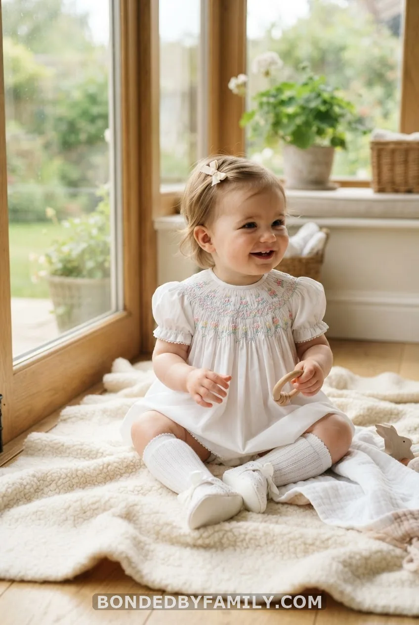 The Classic Smocked Bubble or Bishop Dress