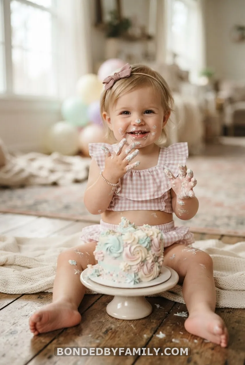 The Cake Smash Set (Diaper Cover + Bow or Bloomers)