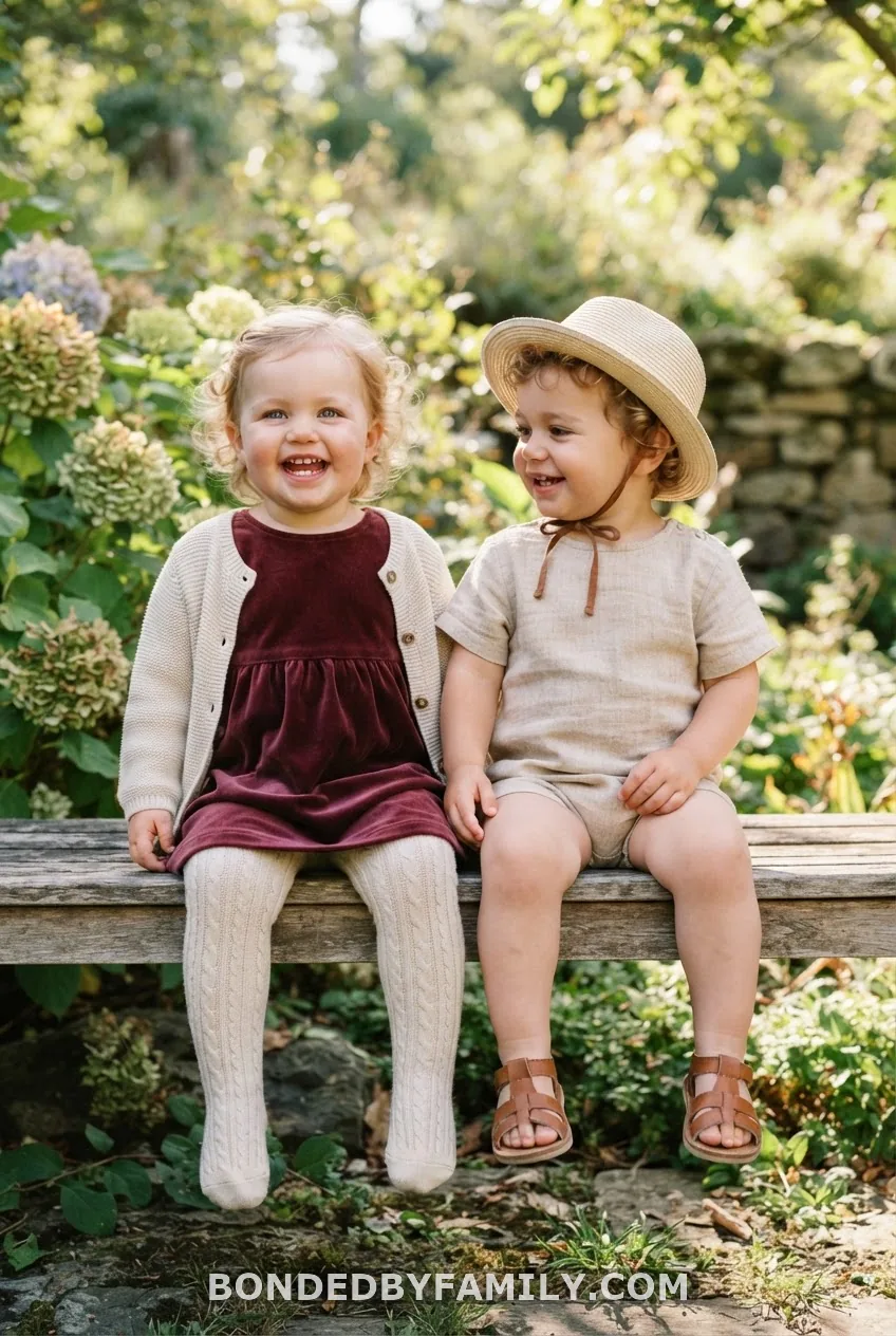Winter and Summer First Birthday Outfits