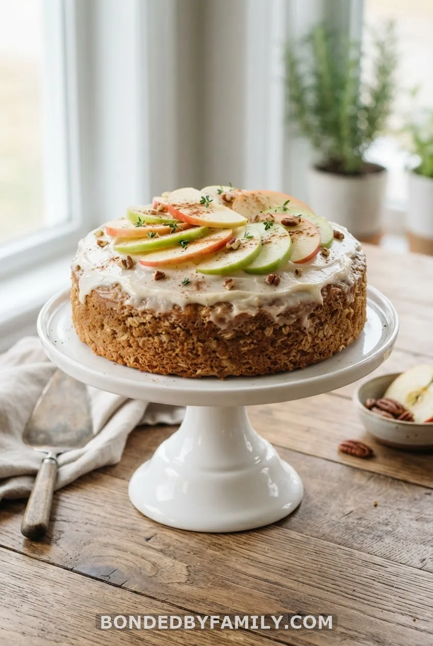 Oatmeal Applesauce Cake