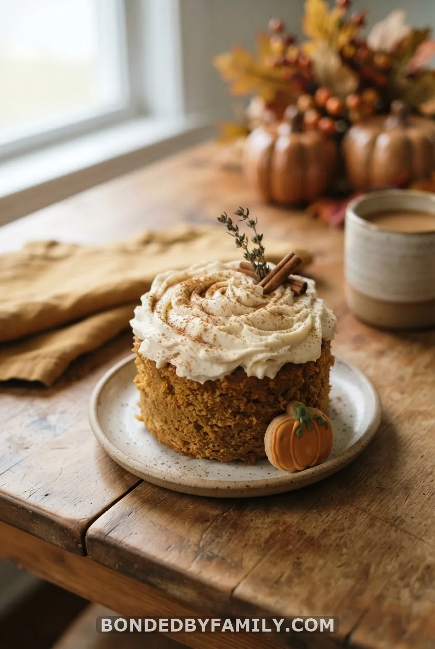 Pumpkin Smash Cake
