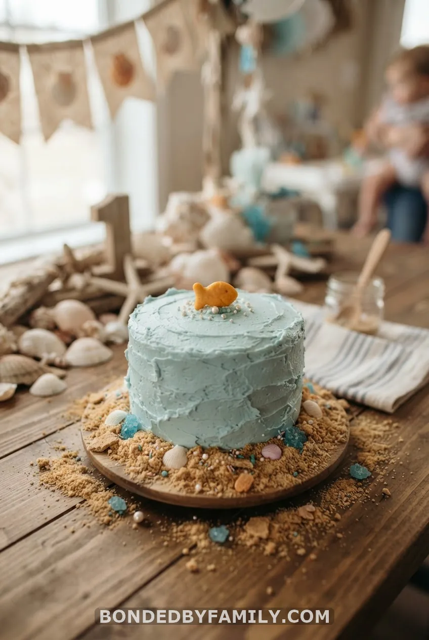 Oneder the Sea Smash Cake