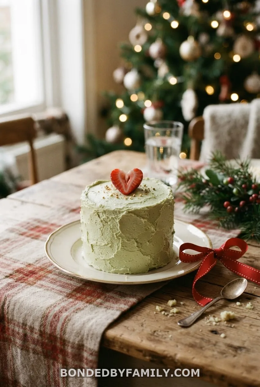 Grinch 1st Birthday Smash Cake