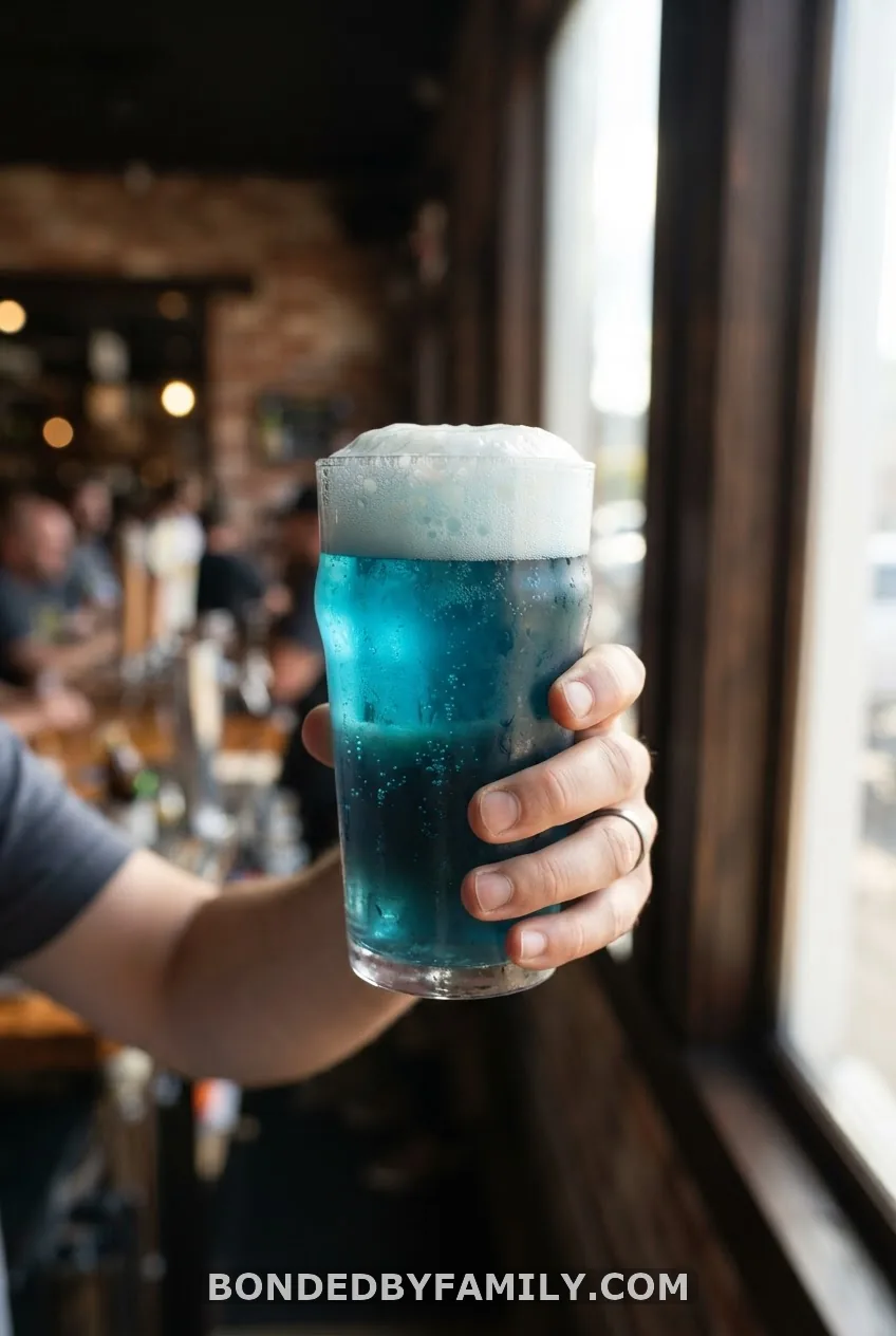 The Colored Beer Pour