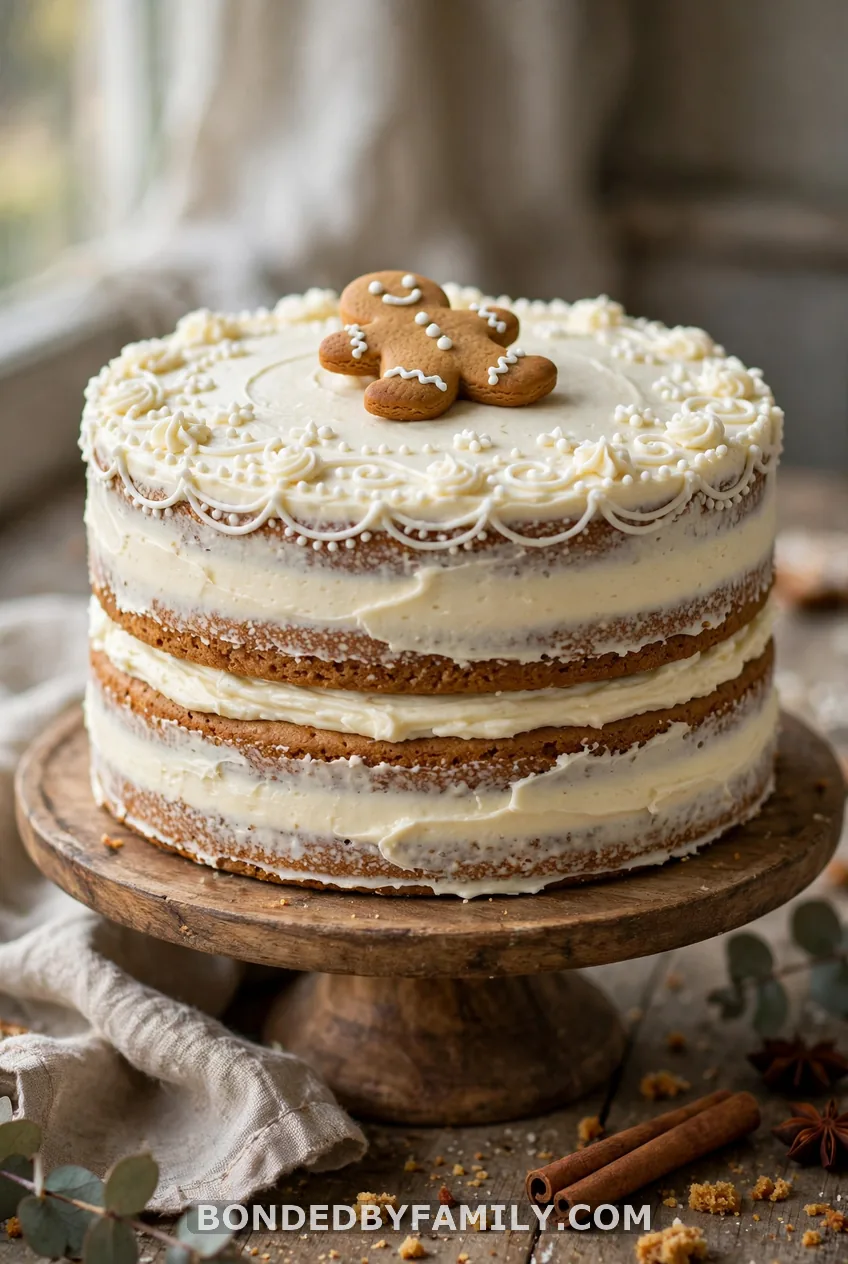 Gingerbread Baby Cake