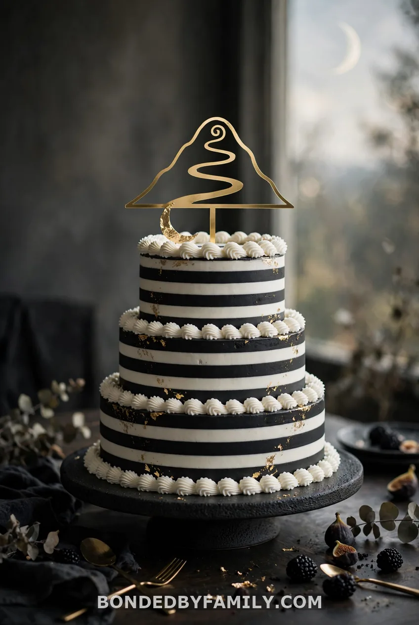 Nightmare Before Christmas Baby Shower Cake