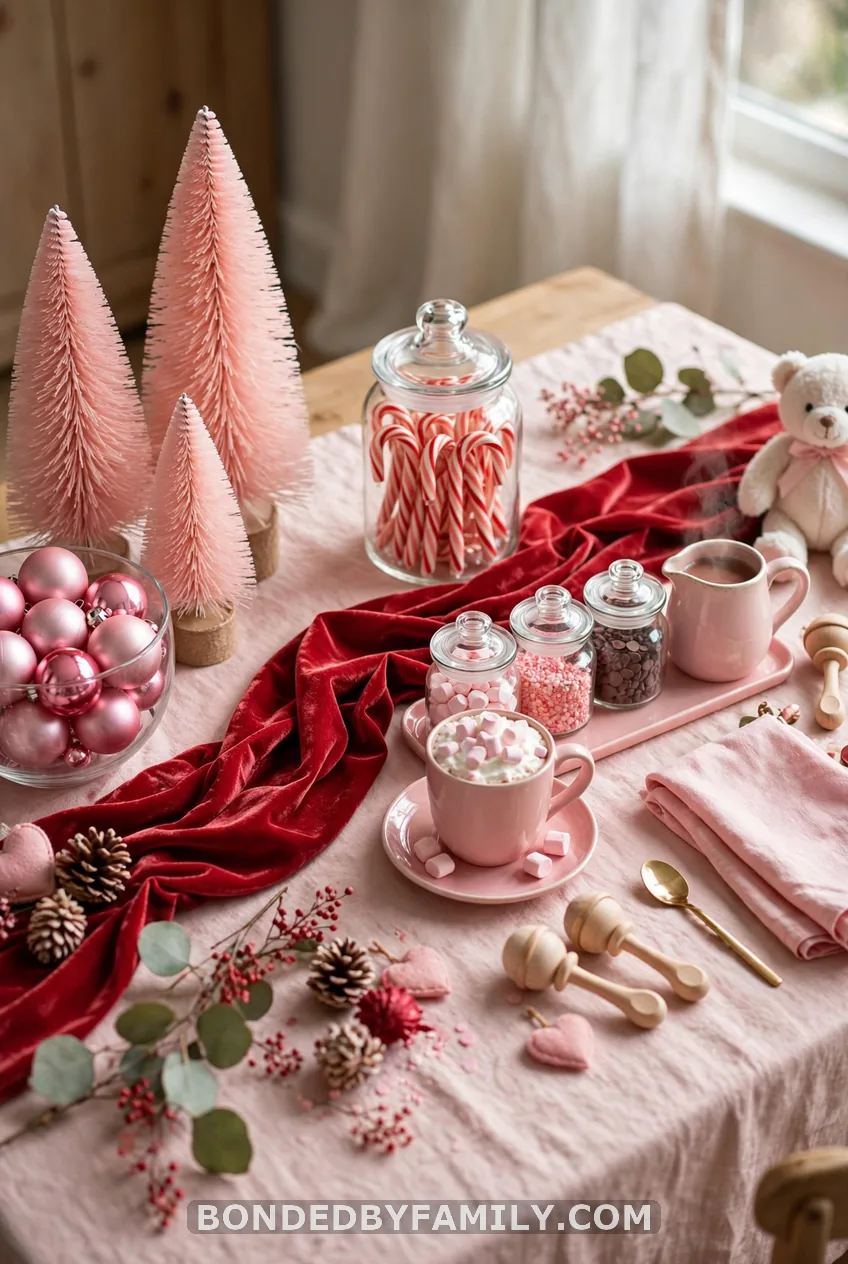 Pink Christmas Baby Shower