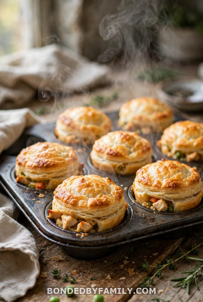 Mini Chicken Pot Pie Bites