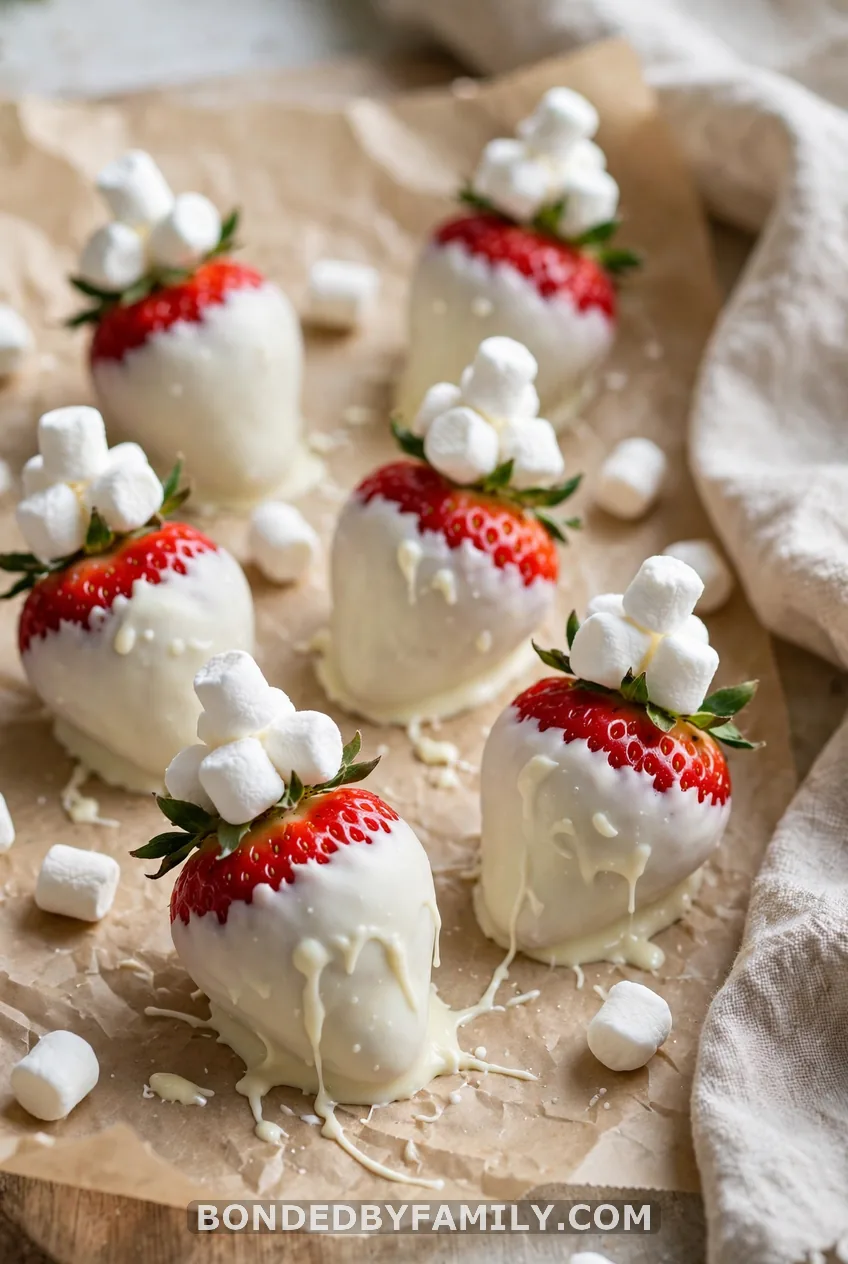 Strawberry Santa Hats