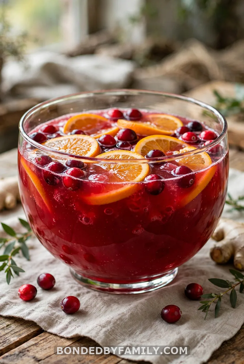 Cranberry Ginger Punch