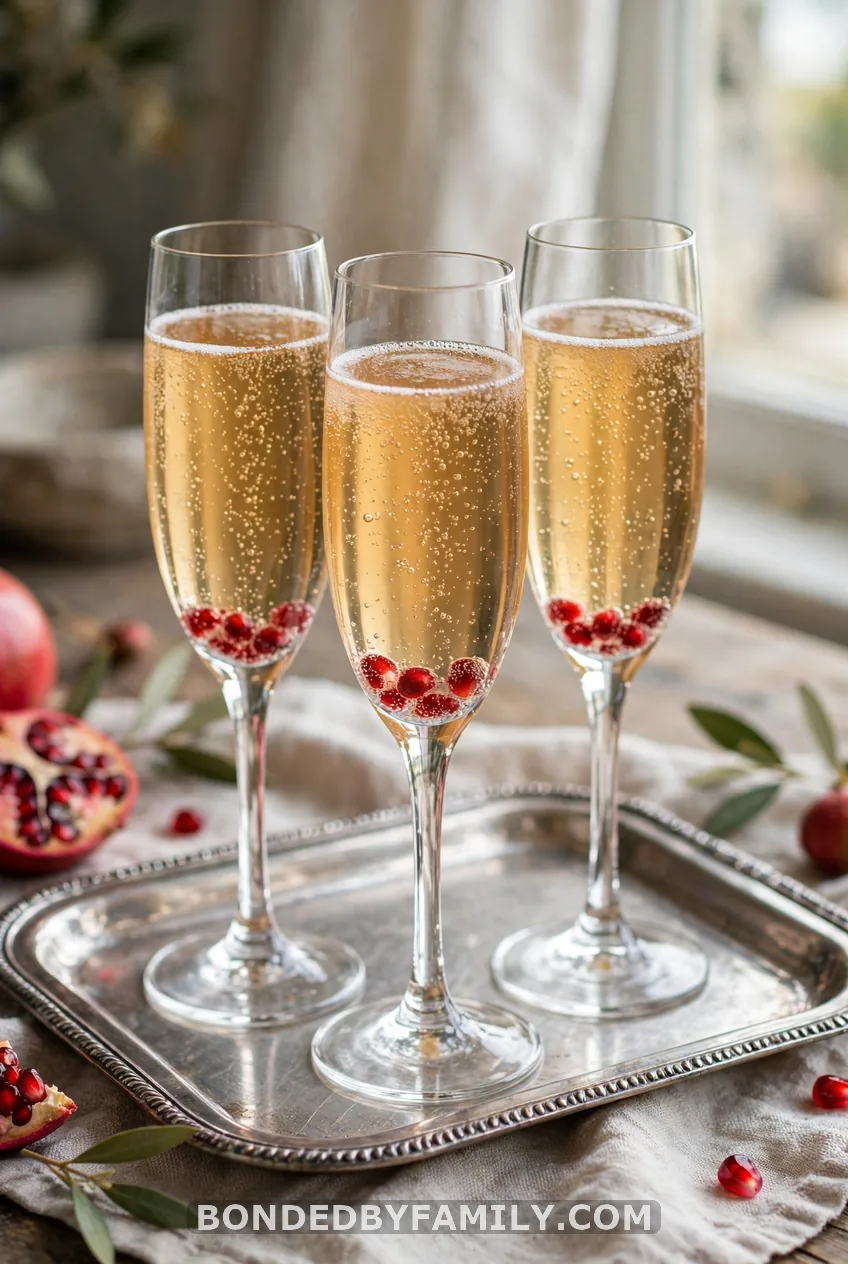 "Baby Bubbly" Sparkling Cider Flutes
