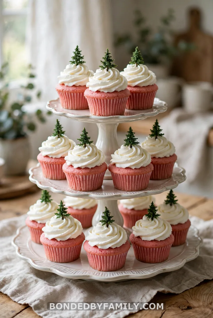 Pink Velvet Cupcakes