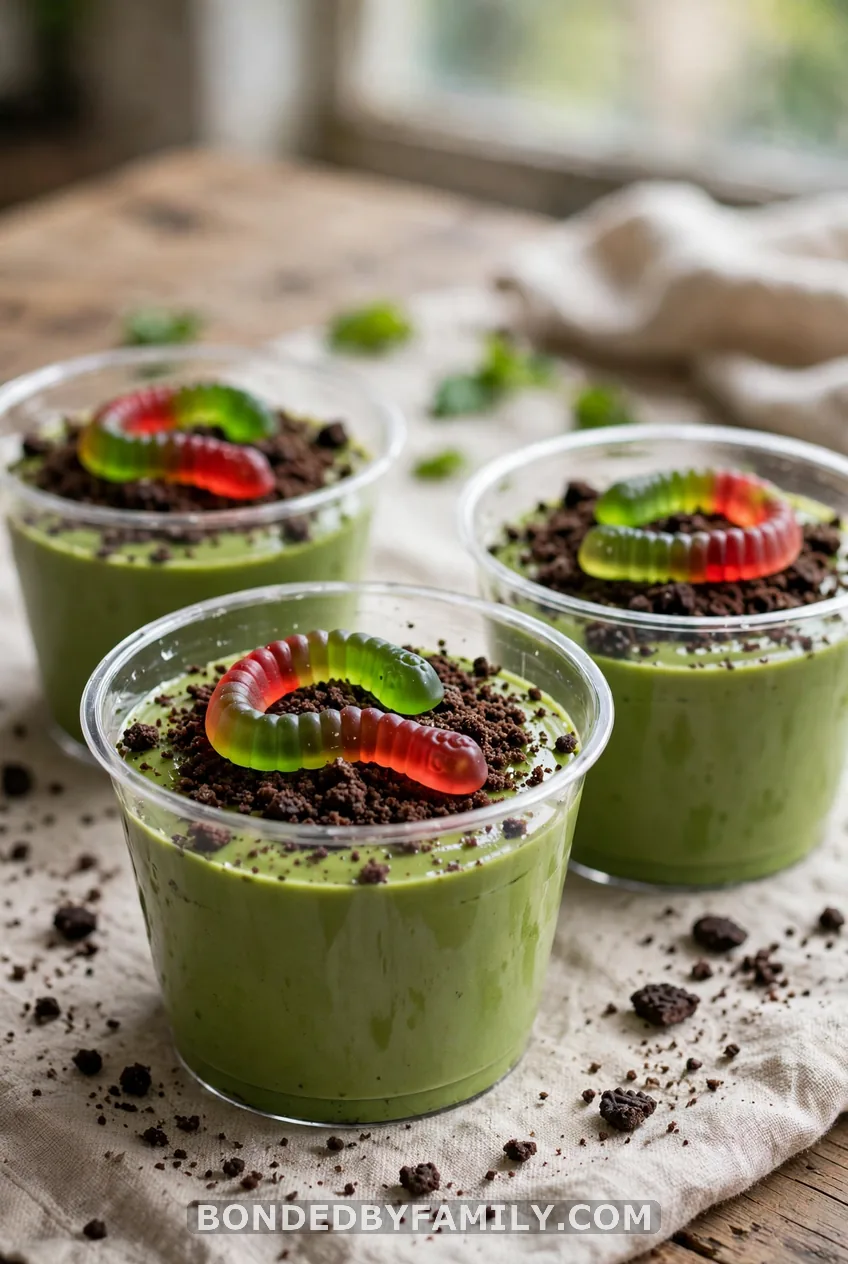 Oogie Boogie Pudding Cups