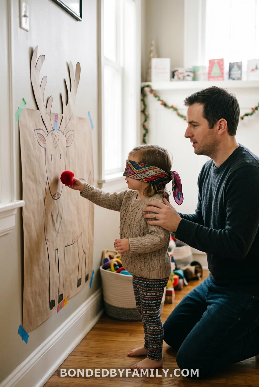 Pin the Nose on Rudolph