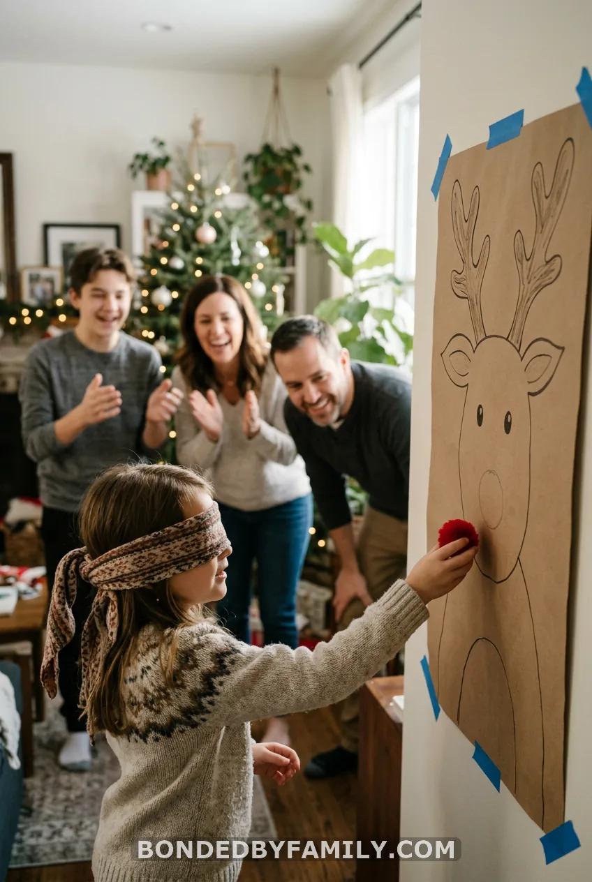 Pin the Nose on Rudolph