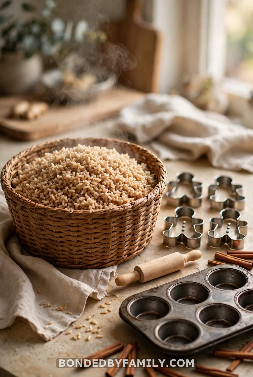 Gingerbread Rice Bin