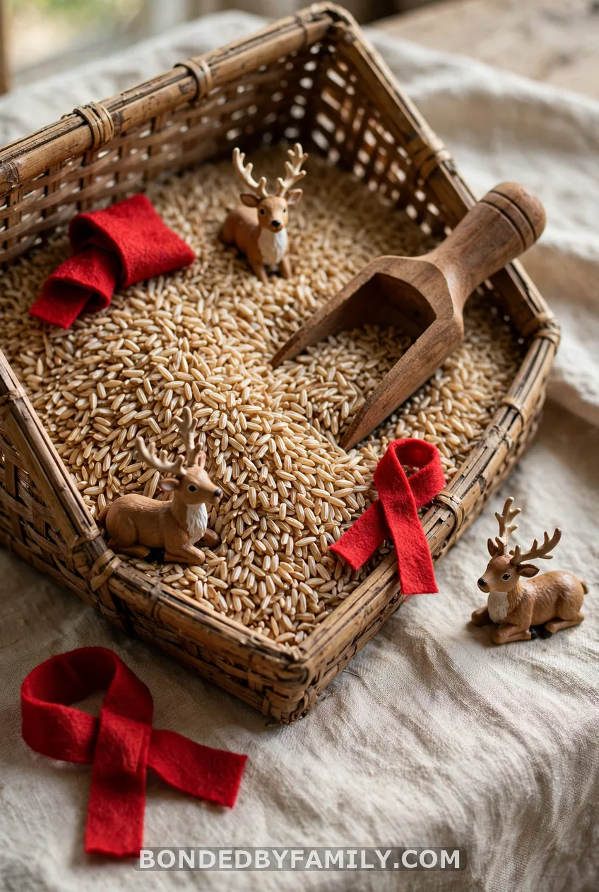 Reindeer Rice Bin