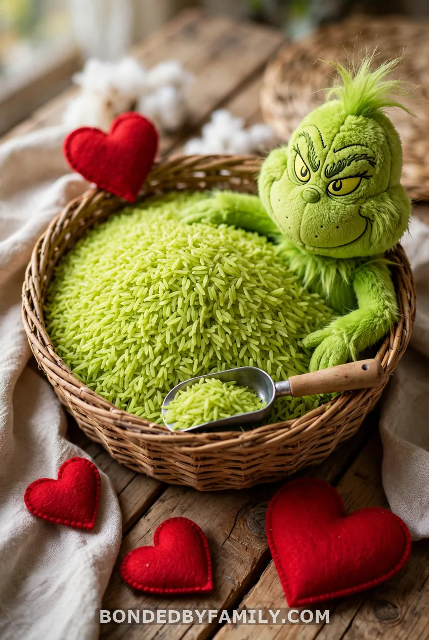 Grinch Rice Bin