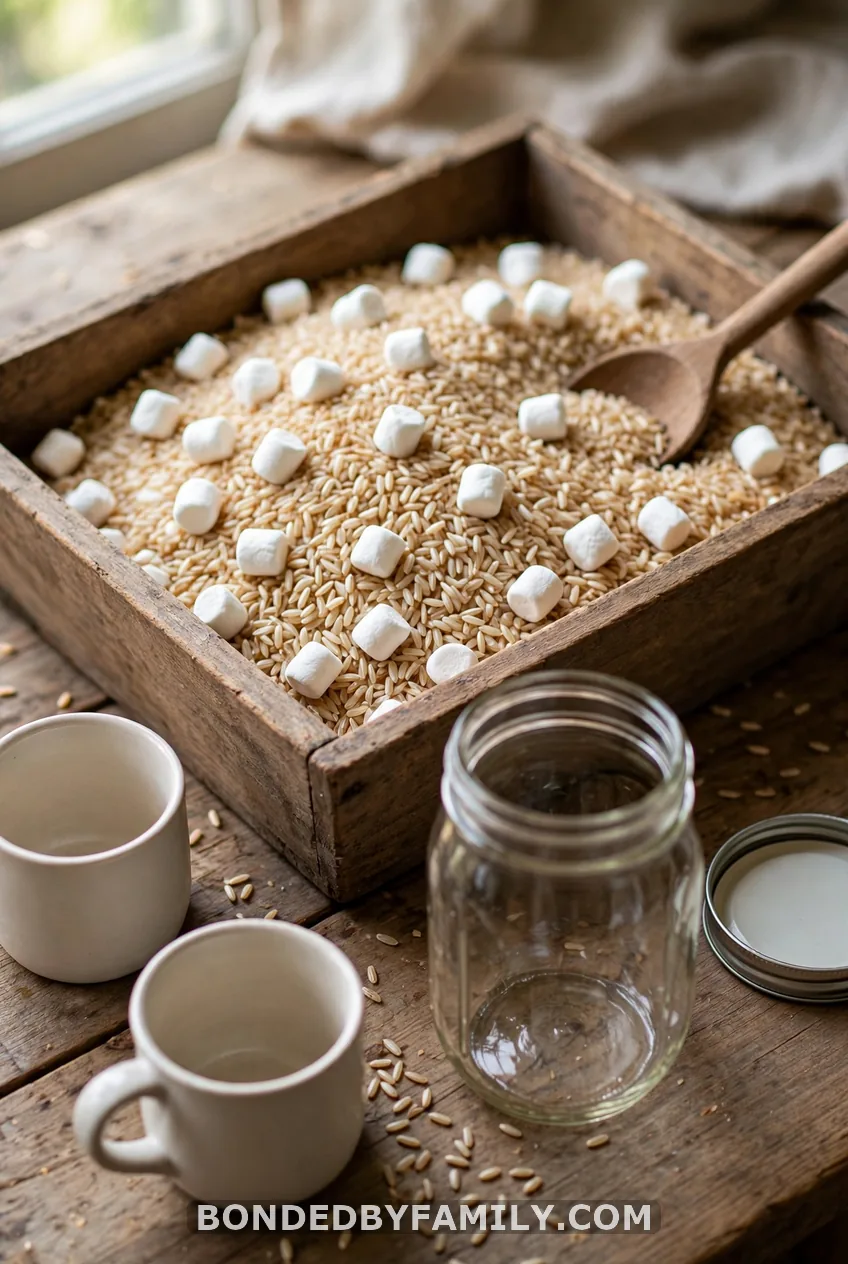 Hot Cocoa Sensory Bin