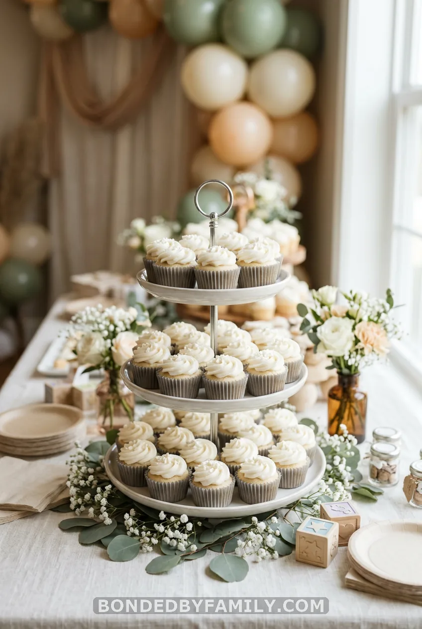 Mini Cupcake Reveal Tower