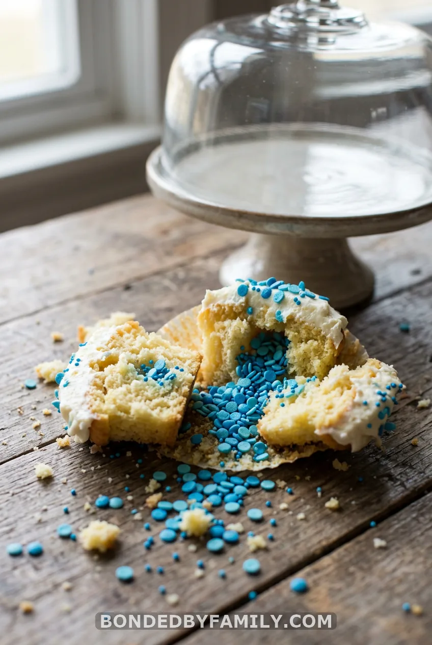 Confetti Explosion Cupcakes