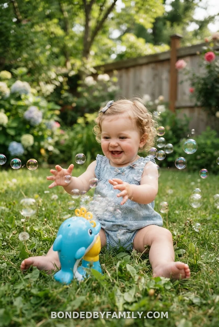 Bubble Machine at Baby Height