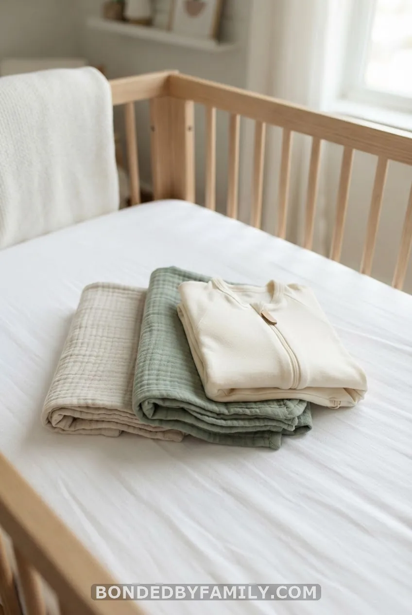 Muslin Swaddles and Bamboo Sleep Sacks