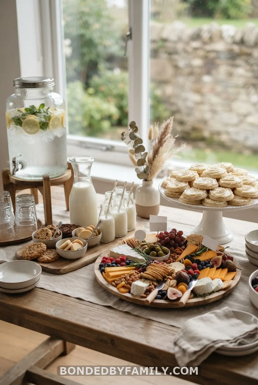Food and Dessert Table
