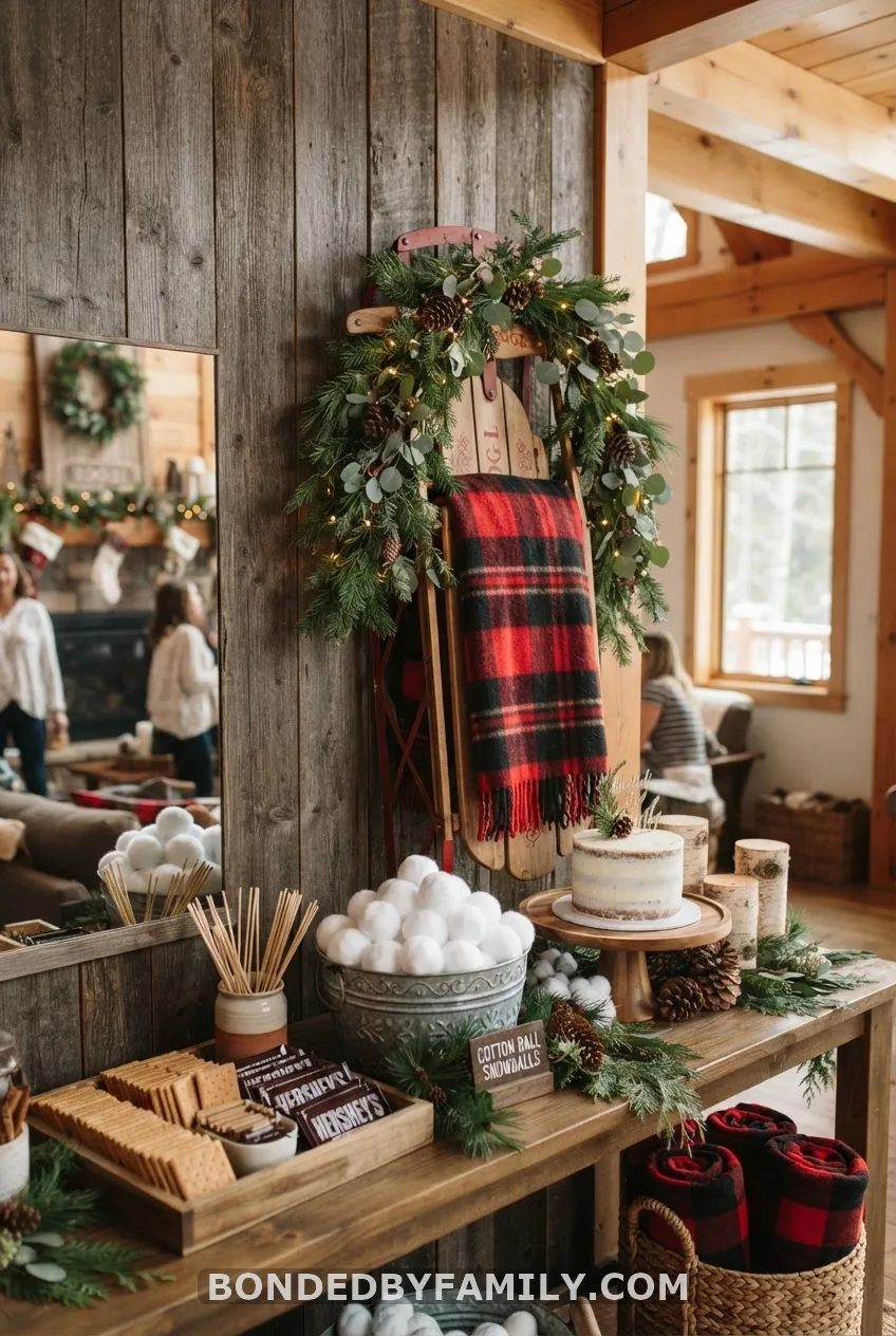 Snow Day: Ski Lodge and S'mores